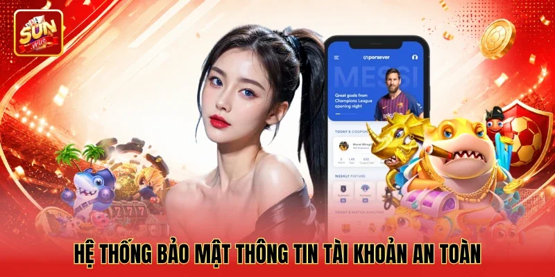 Alt: Hệ thống bảo mật thông tin tài khoản an toàn